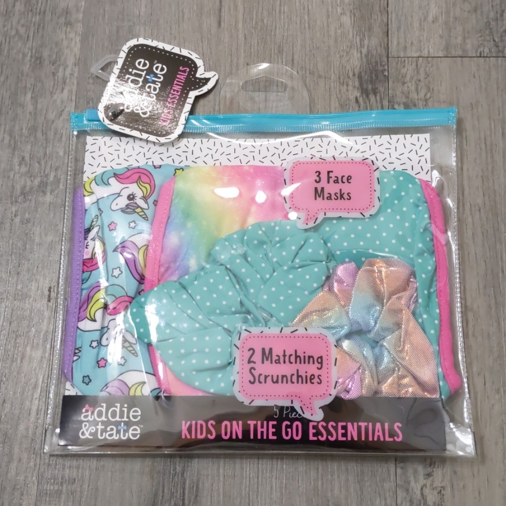 Addie & Tate Mask and Scrunchie Set